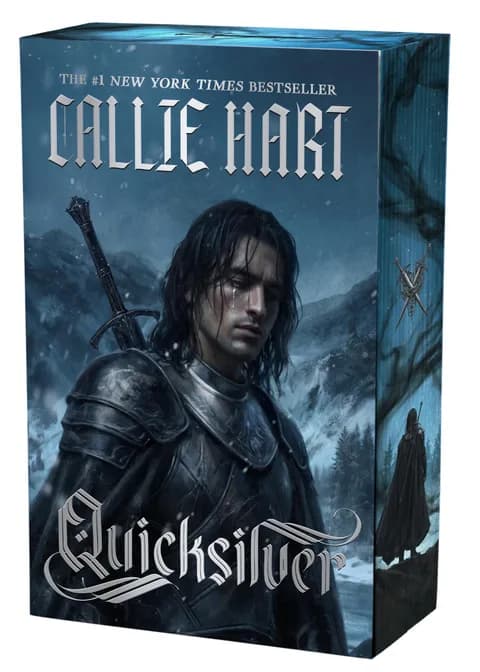 Official 2026 Quicksilver special edition by Callie Hart, showing Kingfisher on the cover and printed edges