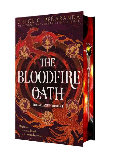 The Bloodfire Oath by Chloe C. Peñaranda book cover
